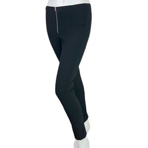 Rag & Bone Black Skinny Front Zip Stretch Pants